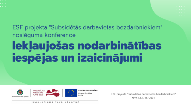 NVA logo, ESF logo