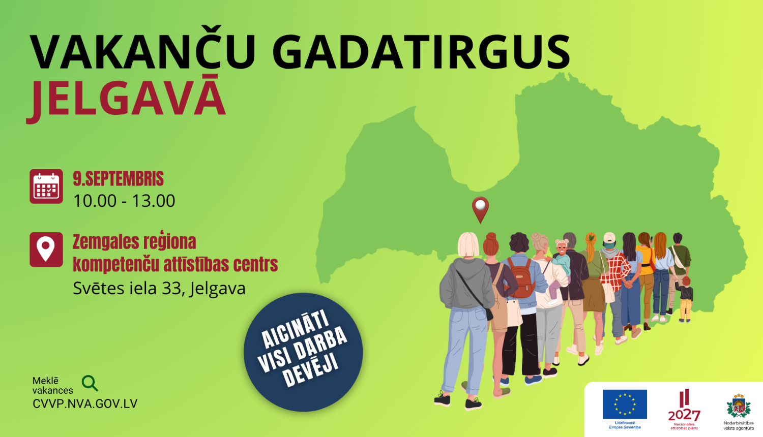 Vakanču gadatirgus Jelgavā