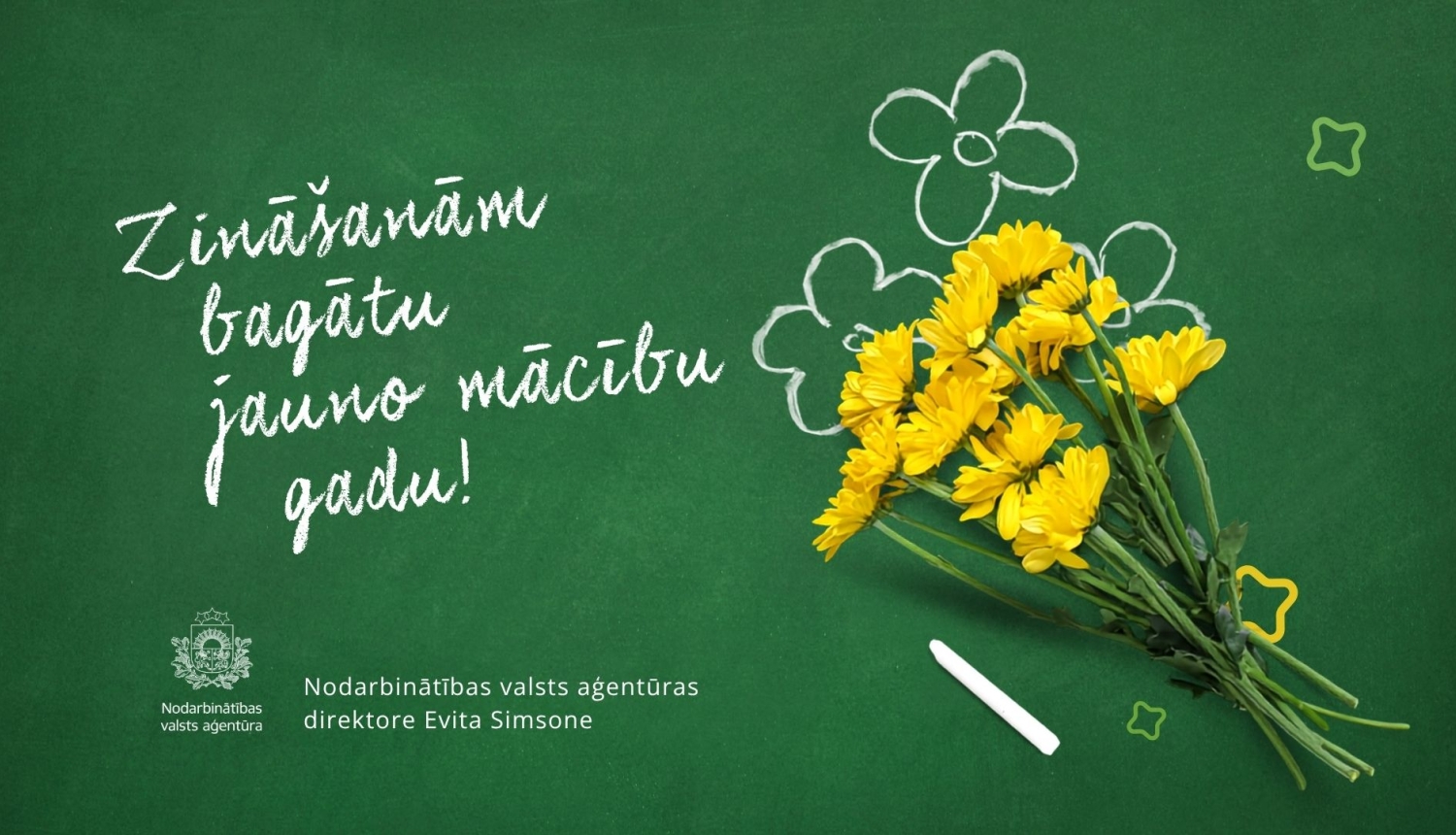 Zināšanām bagātu jauno mācību gadu!