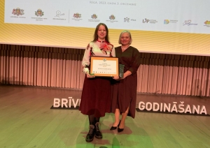“Gada brīvprātīgais 2023” Lovisa Ķerubine