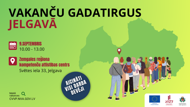 Vakanču gadatirgus Jelgavā
