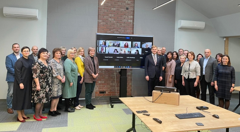 Foto: NVA filiāļu vadītāju sanāksmes dalībnieki