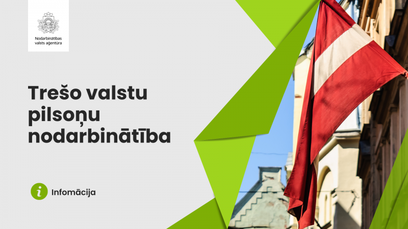Vizualizācija: NVA loga, saturs, attēla (Latvijas karogs)