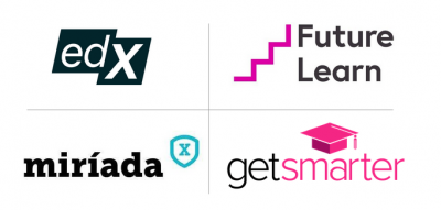 Logo: EdX | Futurelearn | MiriadaX | GetSmarter