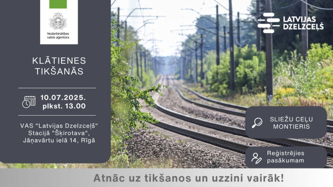Klātienes tikšanās Rīgā ar darba devēju VAS "Latvijas Dzelzceļš"