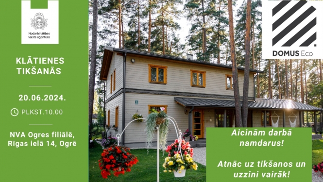 Tikšanās par karjeras iespējām uzņēmumā  SIA “ Domus Eco”