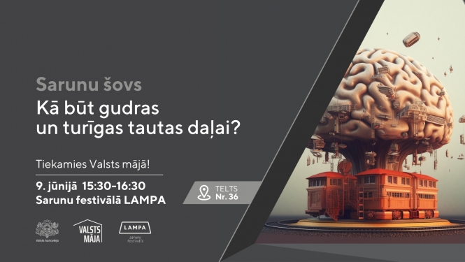 Sarunu šovs "Kā būt gudras un turīgas tautas daļai?" 