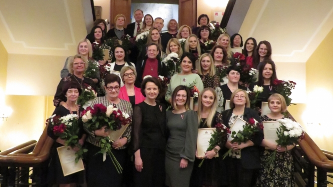 Foto: , Nodarbinātības valsts aģentūra godināja savus šī gada izcilākos darbiniekus.
