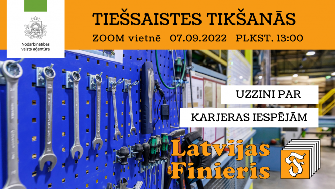 Tiešsaistes tikšanās par karjeras iespējām AS "Latvijas Finieris"