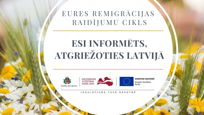 30. jūnija NVA un EURES tiešsaistes raidījuma “Esi informēts, atgriežoties Latvijā” tēma - remigrantu bērnu integrācija Latvijas izglītības sistēmā
