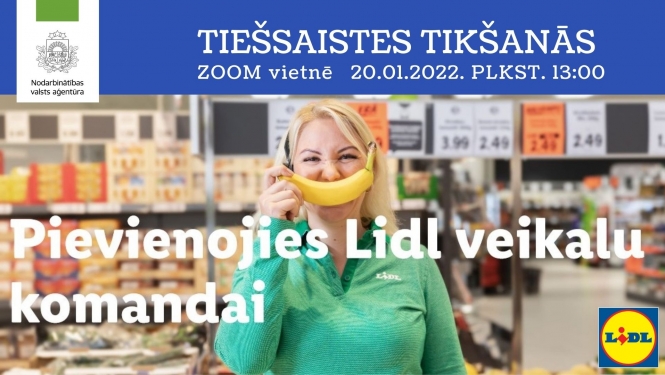 Tiešsaistes tikšanās par karjeras iespējām  Lidl