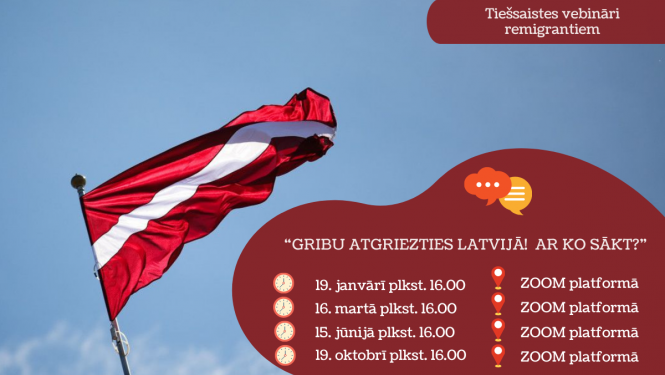 Vizualizācija: Latvijas karogs, tekstuāls saturs