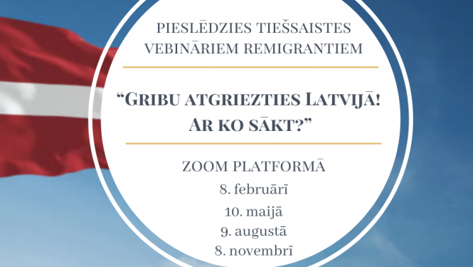 Esi informēt, atgriežoties Latvijā