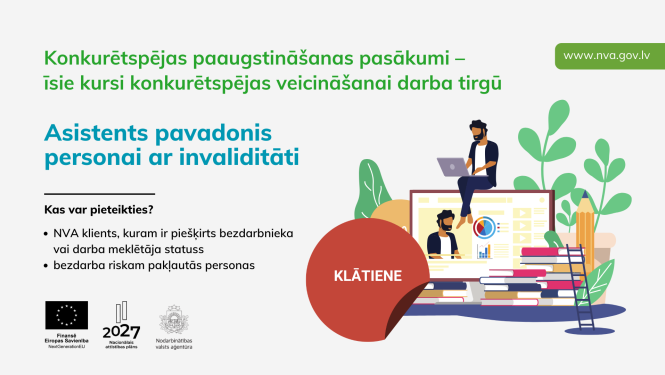 Kurss “Asistents-pavadonis personai ar invaliditāti”