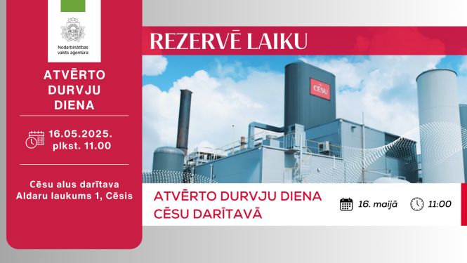 Klātienes tikšanās Cēsīs par darba un karjeras iespējām AS “Cēsu alus”