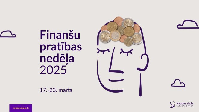 Finanšu pratības nedēļa 2025 – 17.–23. marts