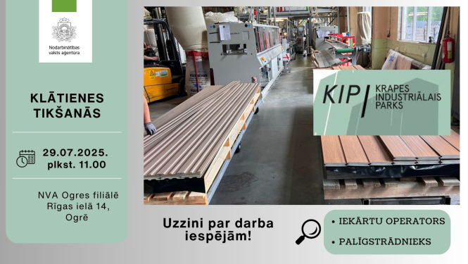 Klātienes tikšanās Rīgā ar darba devēju  SIA "Saldos Uno"