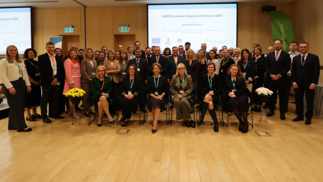 Pasaules valstu nodarbinātības dienestu asociācijas Eiropas reģionālās konferences dalībnieku kopbilde