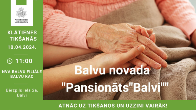 KLĀTIENES tikšanās Balvos par karjeras iespējām Balvu novada pašvaldības “Pansionātā “Balvi””