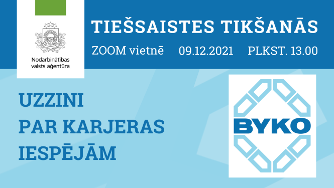 NVA logo, BYKO-LAT logo, teksts