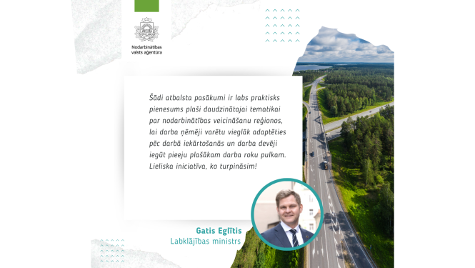 Atbalsts reģionālajai mobilitātei. Citāts