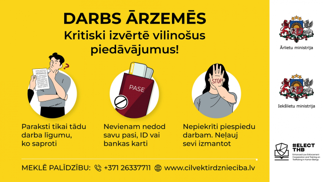 Vizualizācija, logo un tektstuāls saturs