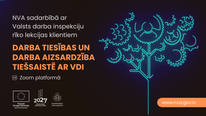 Tiešsaistes lekcija “Darba tiesības un darba aizsardzība tiešsaistē ar VDI” 