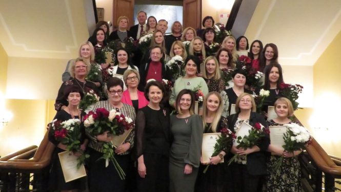 Foto: , Nodarbinātības valsts aģentūra godināja savus šī gada izcilākos darbiniekus.