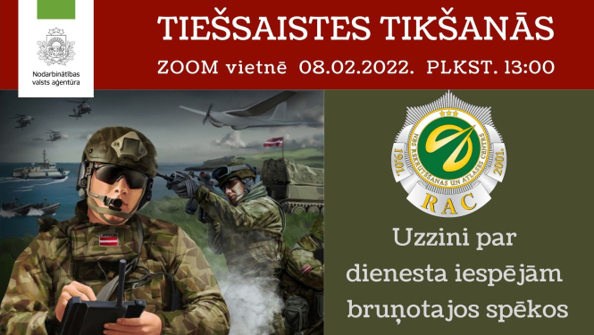 Tiešsaistes tikšanās ar darba devēju NBS