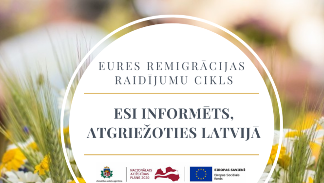 30. jūnija NVA un EURES tiešsaistes raidījuma “Esi informēts, atgriežoties Latvijā” tēma - remigrantu bērnu integrācija Latvijas izglītības sistēmā