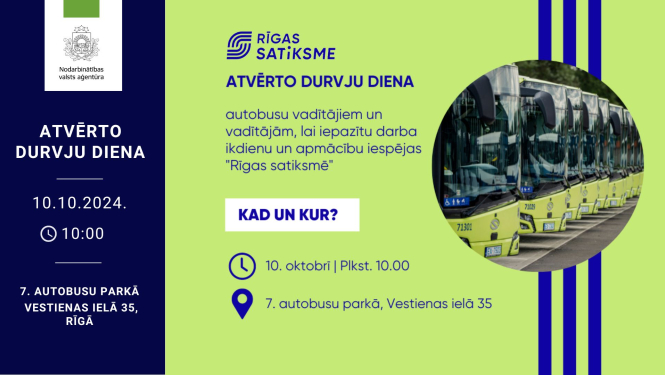 Atvērto durvju diena SIA “Rīgas satiksme”