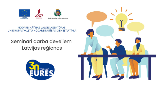 EURES seminārs darba devējiem Latvijas reģionos