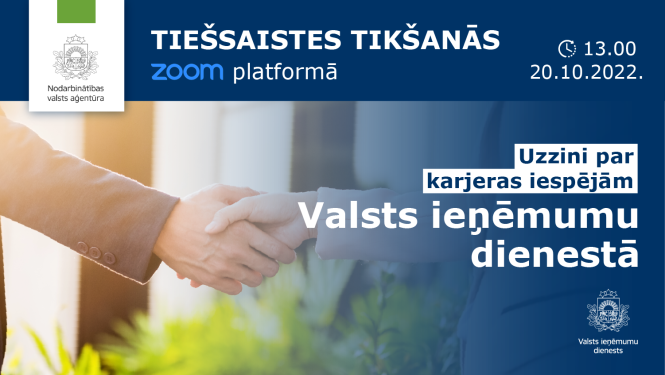 NVA logo, VID logo, tekstuāls saturs