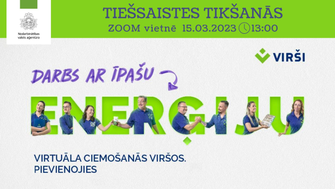 Tiešsaistes tikšanās par darba un karjeras iespējām A/S “VIRŠI-A”