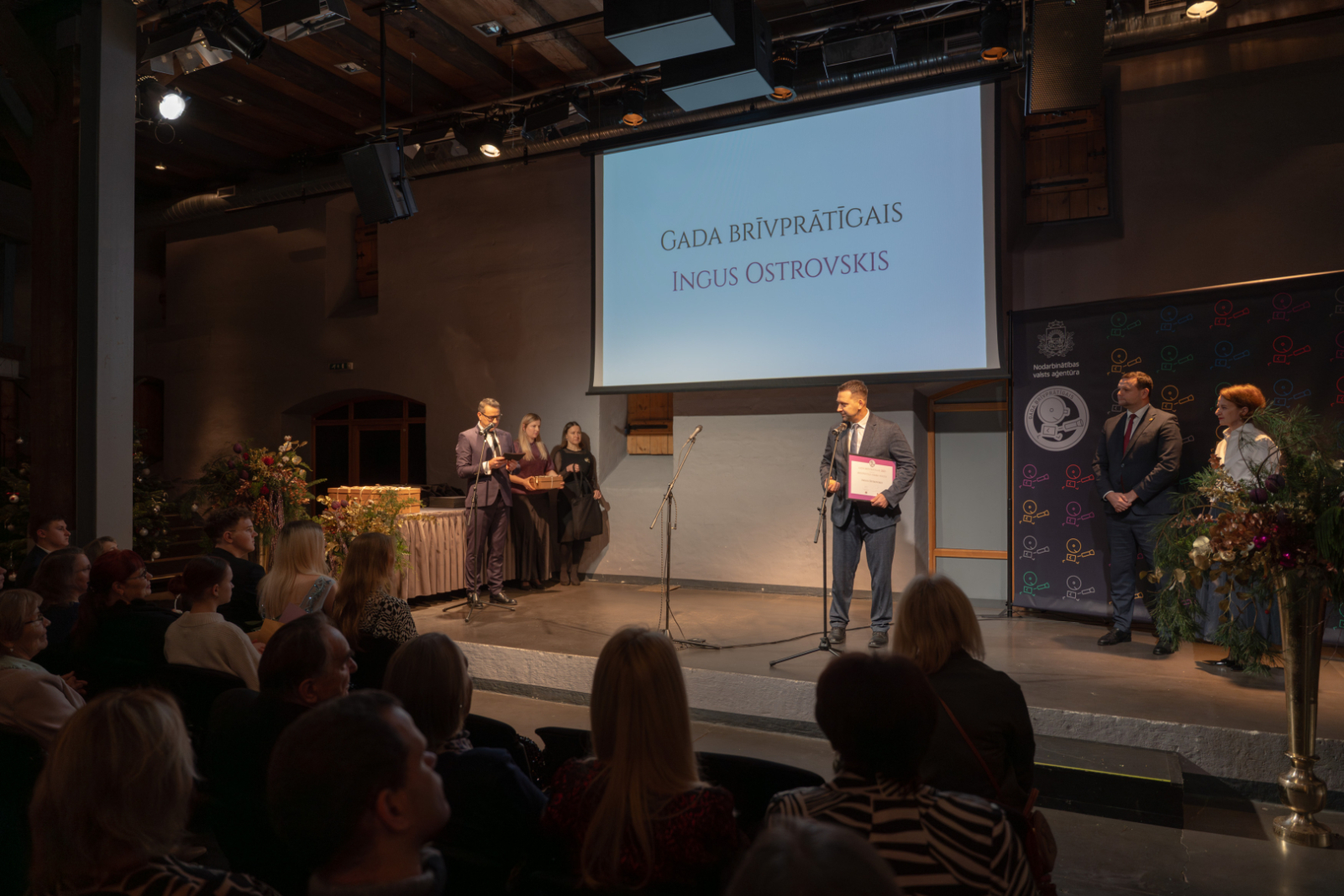 “Gada brīvprātīgais 2025” apbalvošanas ceremonijas foto