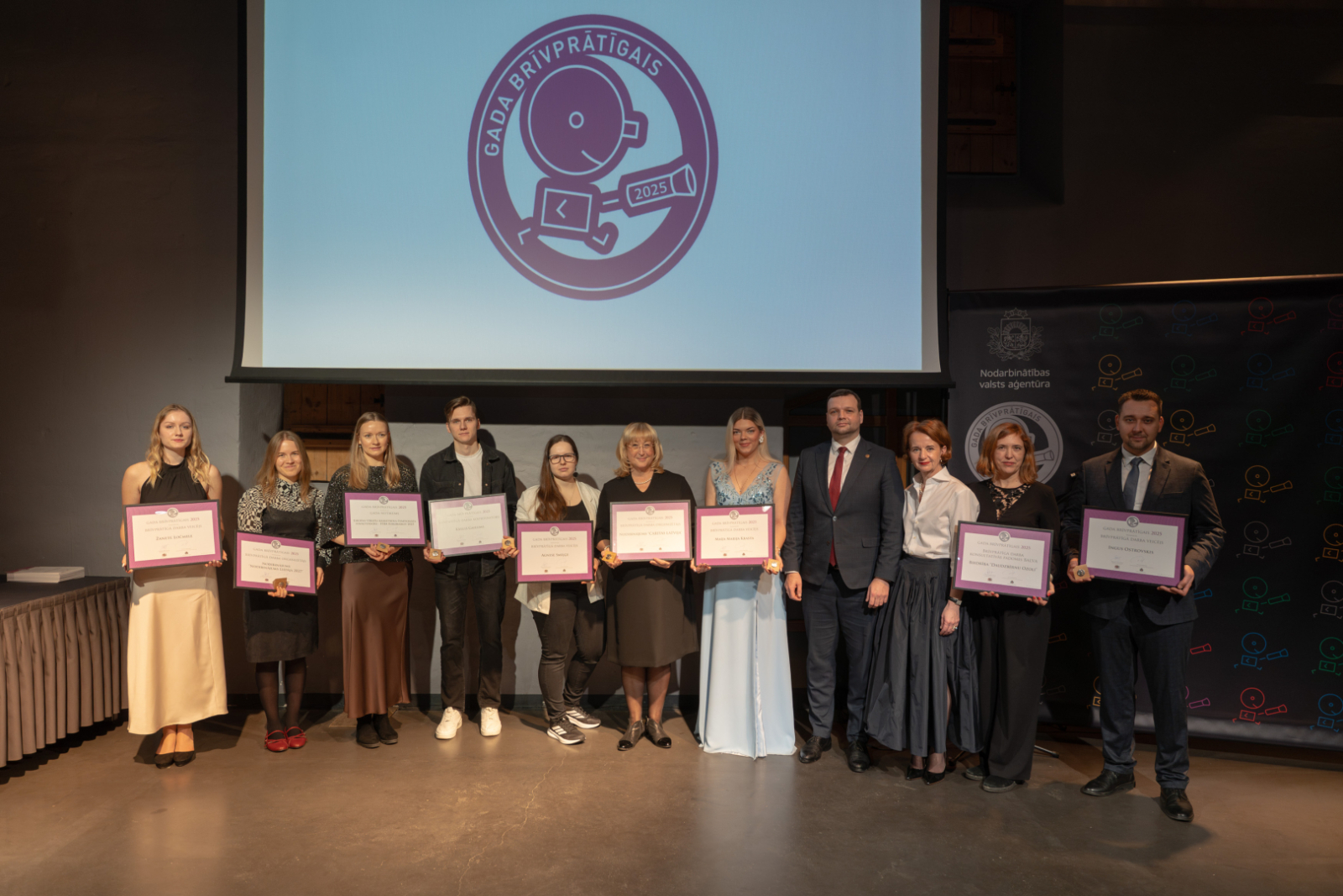 “Gada brīvprātīgais 2025” apbalvošanas ceremonijas foto