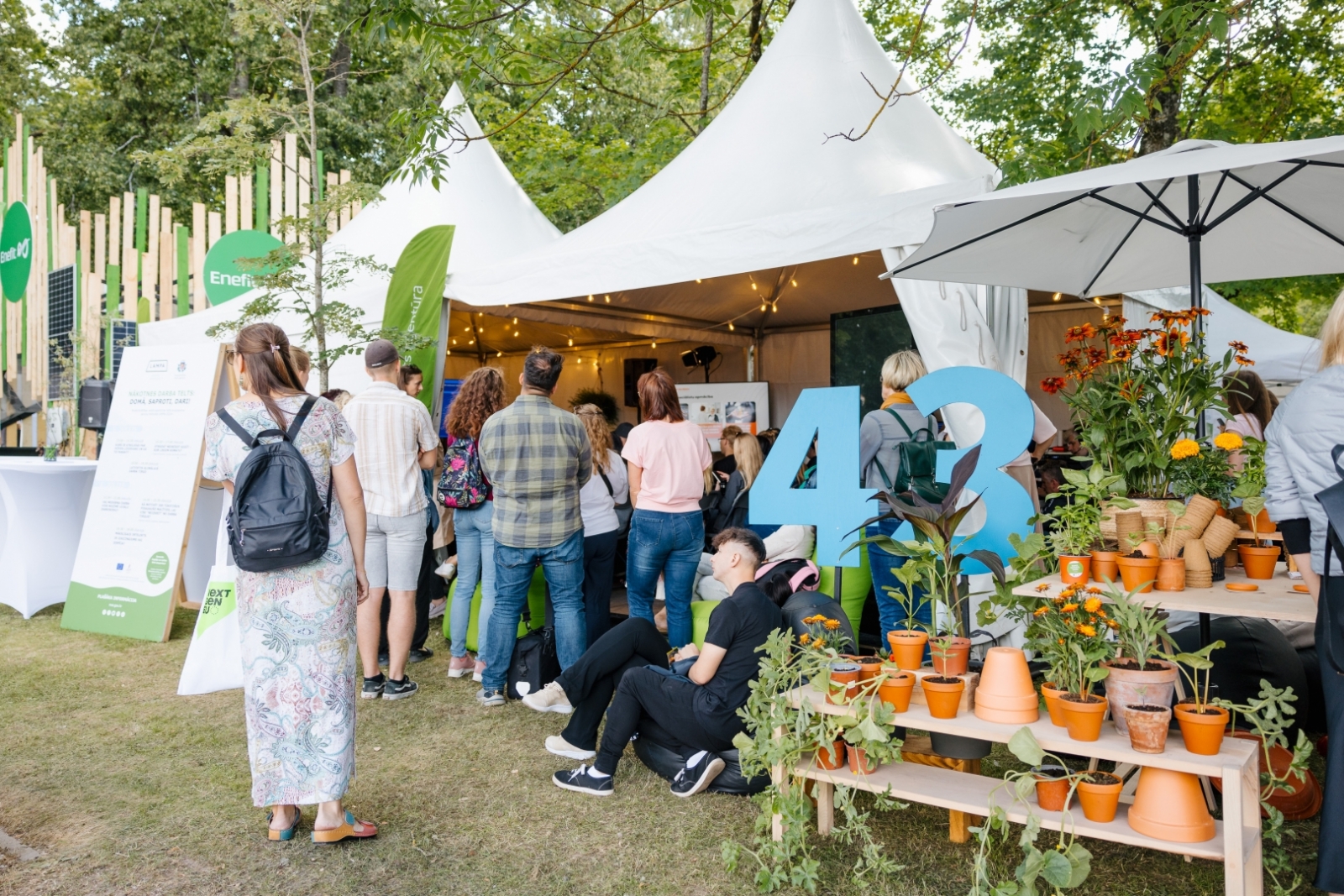 NVA Nākotnes darba telts Sarunu festivāla LAMPA
