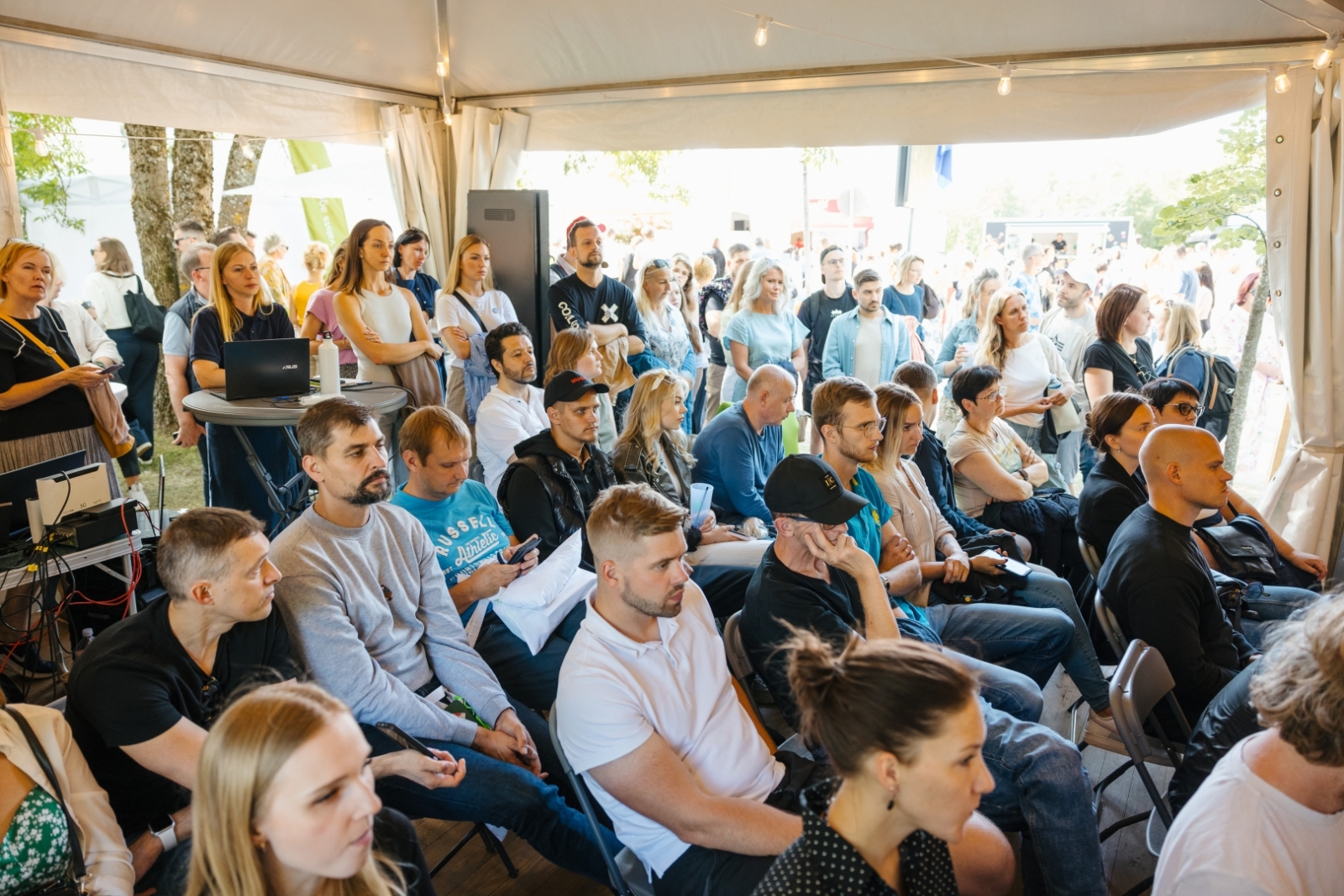 NVA Nākotnes darba telts Sarunu festivāla LAMPA