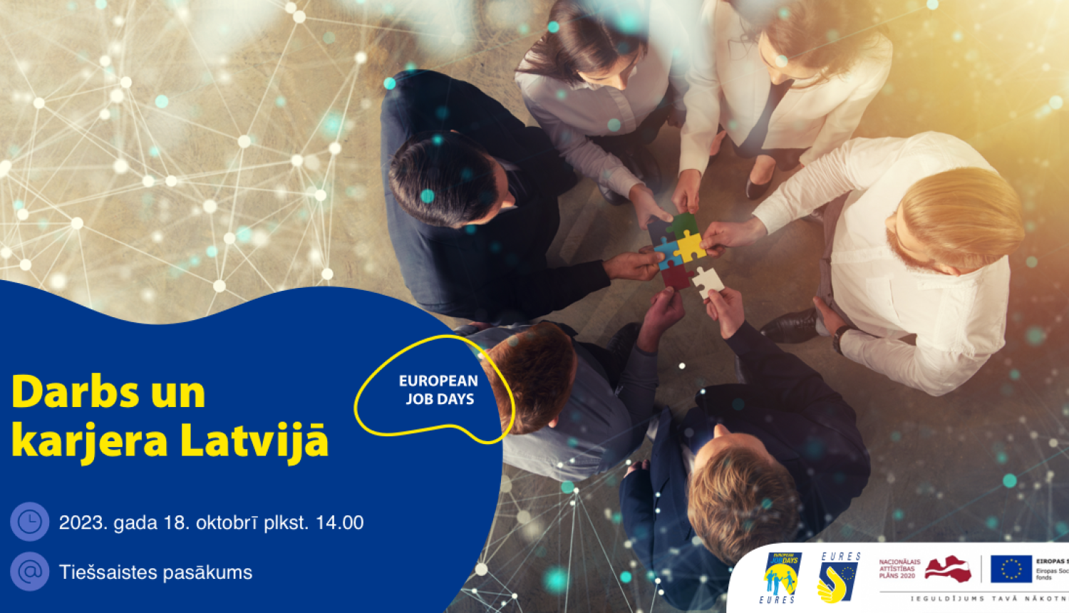EURES tiešsaistes darba diena „Darbs un karjera Latvijā”