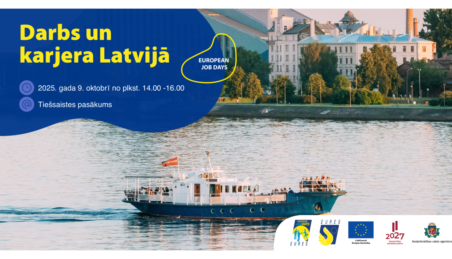 Darba devējus, kuri meklē darbiniekus, aicinām pieteikties dalībai NVA un EURES tiešsaistes darba dienā "Darbs un karjera Latvijā"