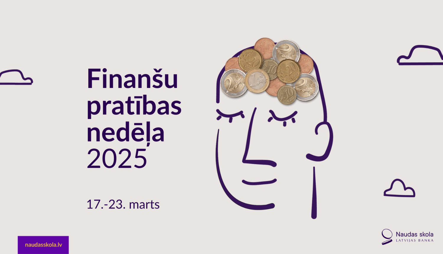 Finanšu pratības nedēļa 2025 – 17.–23. marts