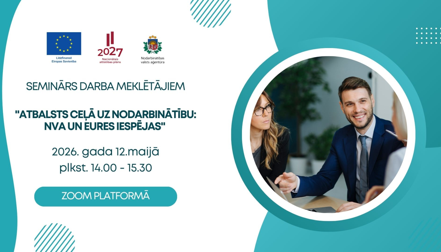 Tiešsaistes informatīvais seminārs darba meklētājiem-Kurzeme-2605