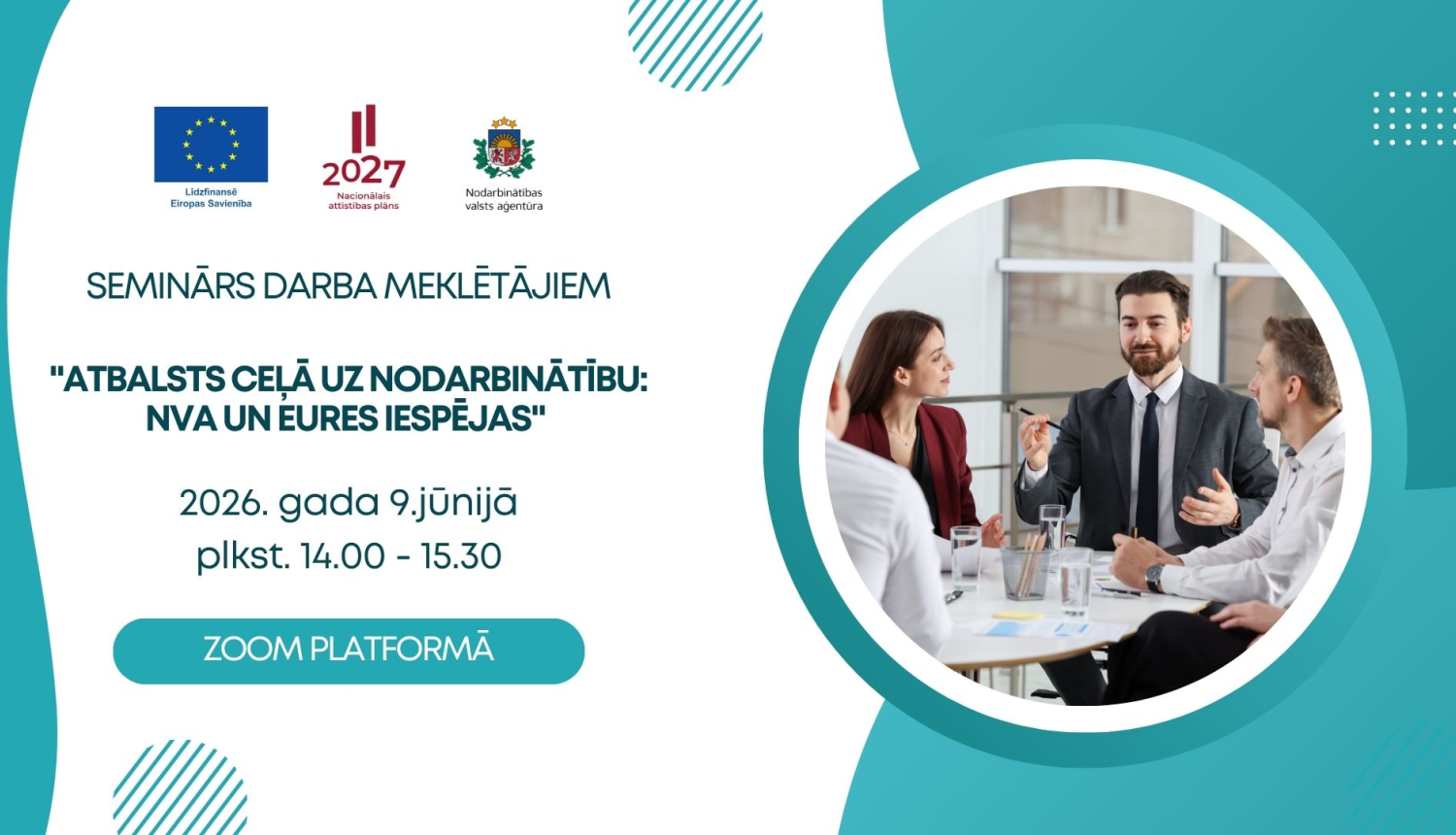 Tiešsaistes informatīvais seminārs darba meklētājiem-Kurzeme-2606
