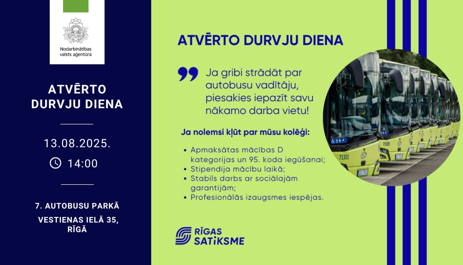 Atvērto durvju diena SIA “Rīgas satiksme”