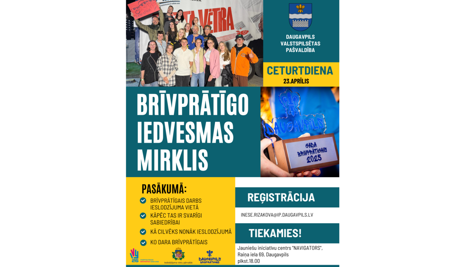 Brīvprātīgo iedvesmas mirklis ar citādu pieredzi: Brīvprātīgais darbs ieslodzījuma vietās