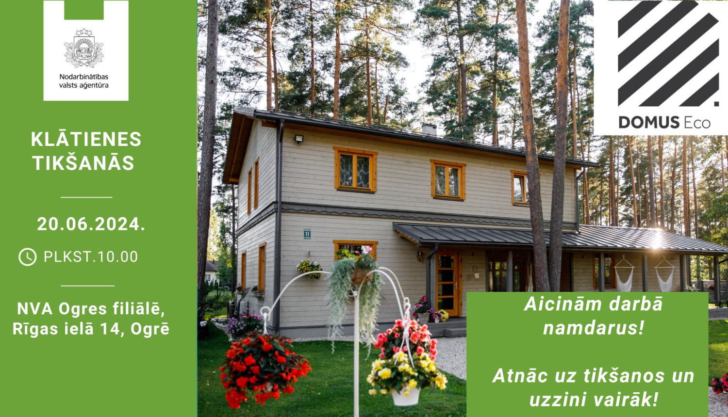 Tikšanās par karjeras iespējām uzņēmumā  SIA “ Domus Eco”