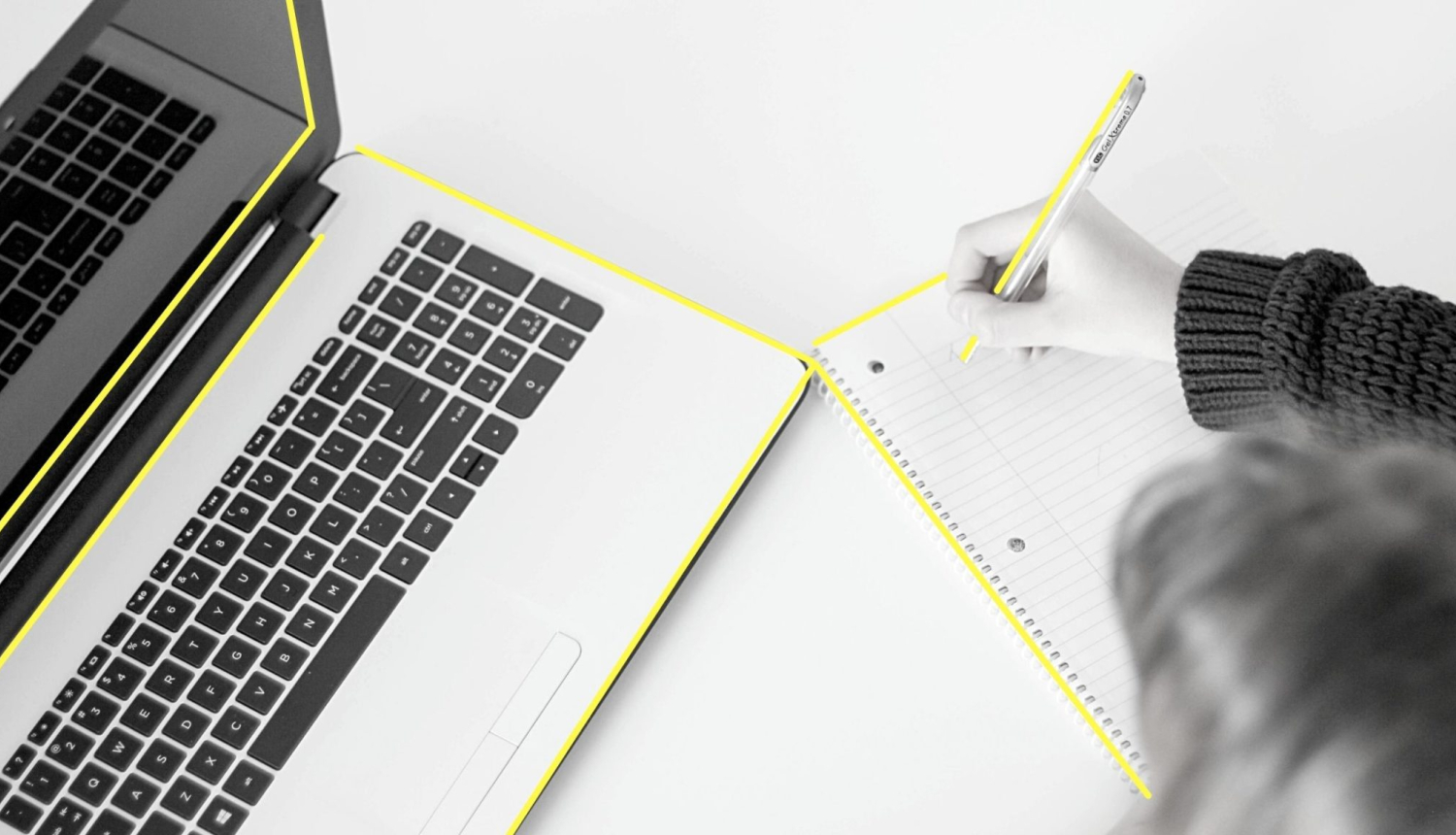 LIKTA sieviete ar datoru