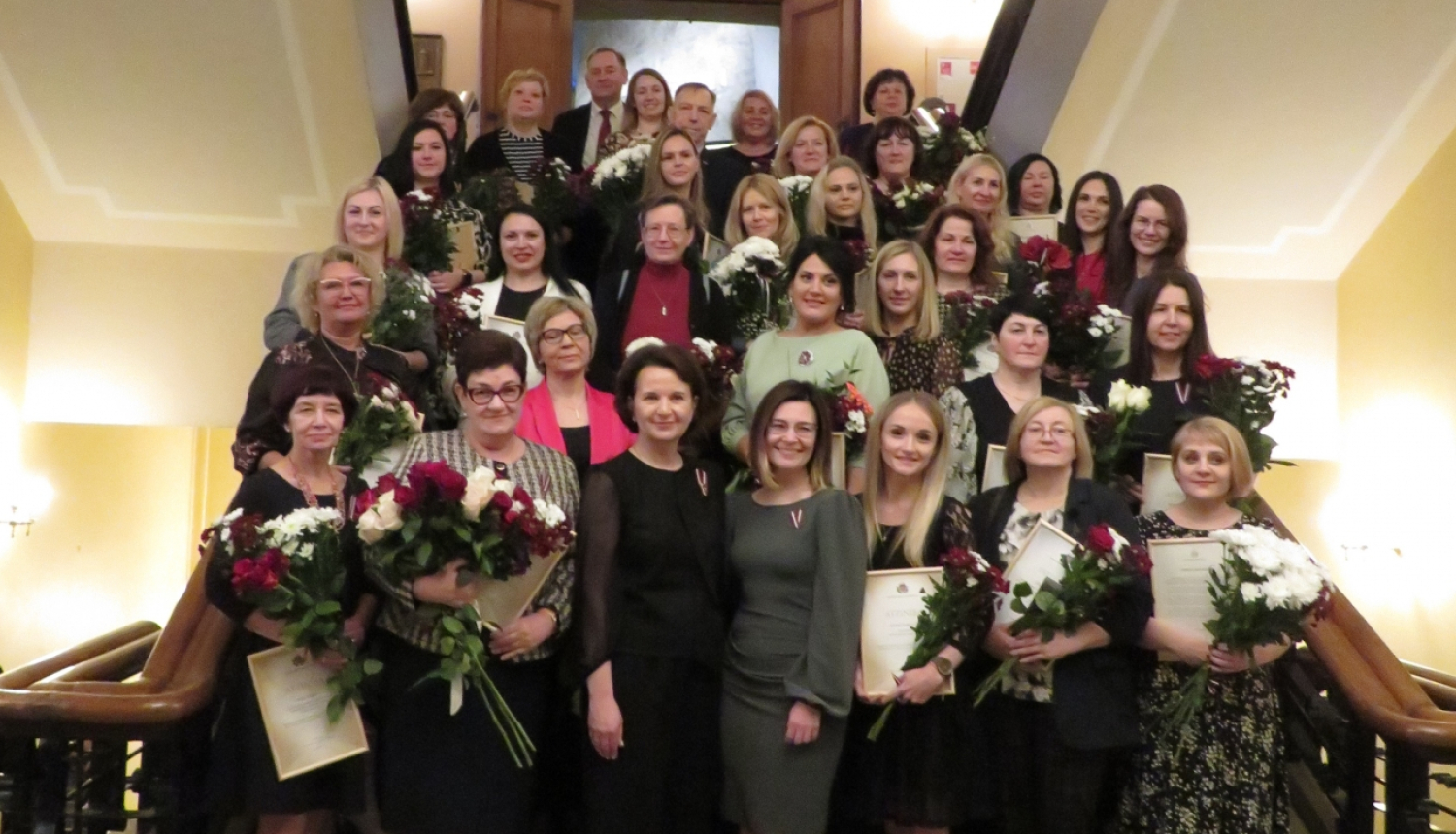 Foto: , Nodarbinātības valsts aģentūra godināja savus šī gada izcilākos darbiniekus.