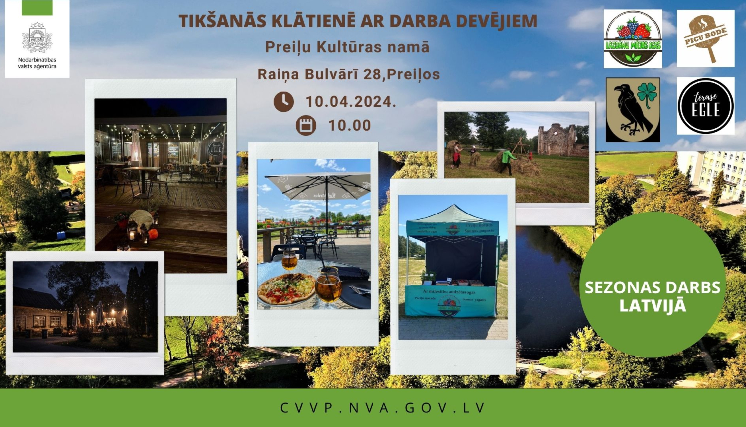 Klātienes tikšanās ar darba devējiem Preiļos