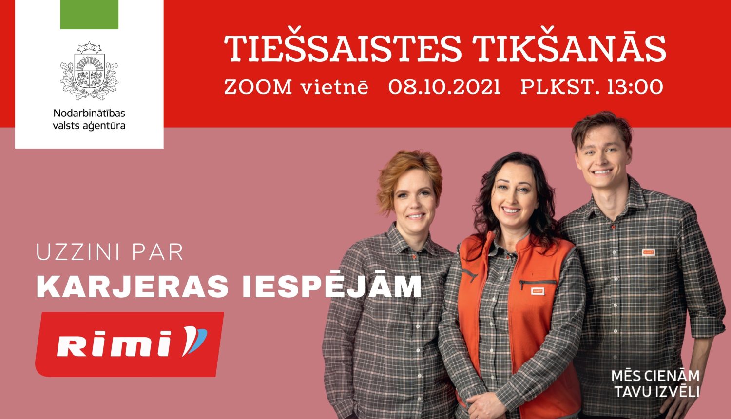 NVA logo, Rimi logo un foto